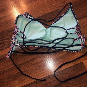 crossover swimsuit top